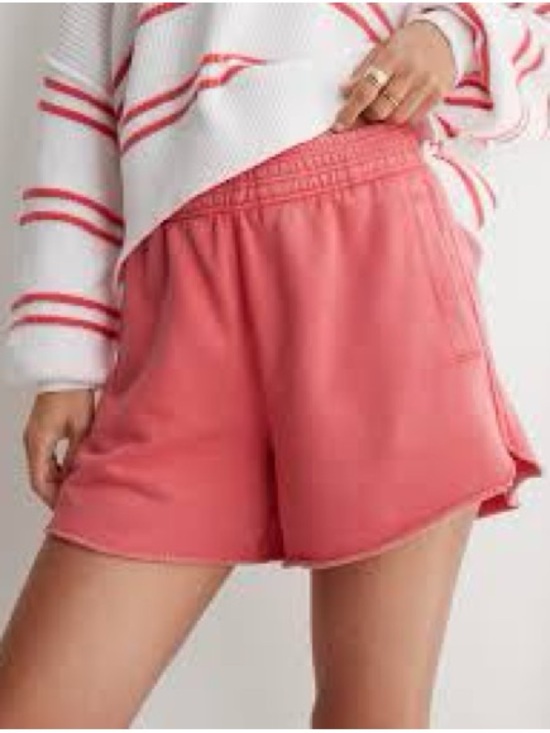 aerie Pants - Aerie On My Way! High Waisted Pink Shorts Small